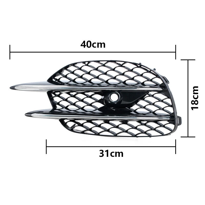 Front Fog Light Cover Bezel Grille Left for Mercedes-Benz S-CLASS W222 Sports