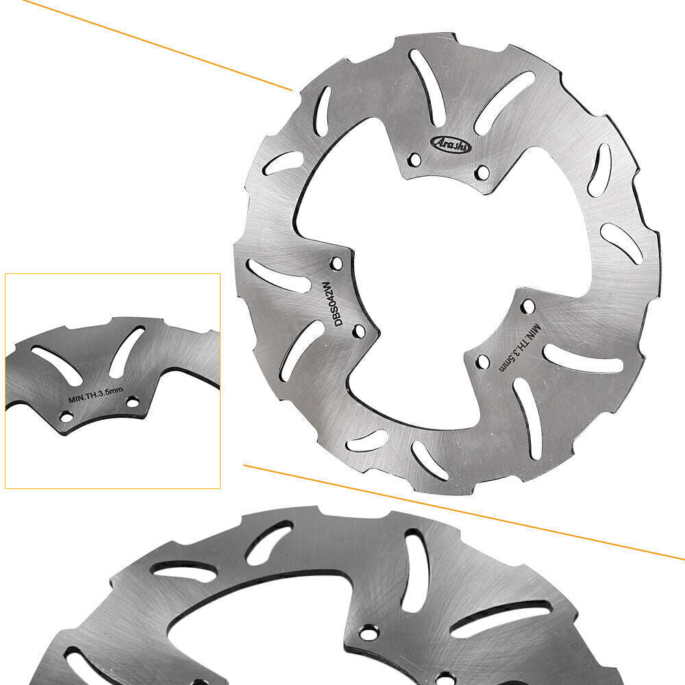 Front Brake Disc Rotor Fit for Yamaha TW 125 99-00 TW225 05-06 Q