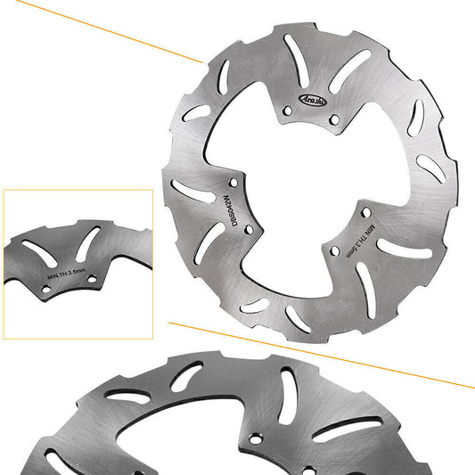 Front Brake Disc Rotor Fit for Yamaha TW 125 99-00 TW225 05-06 Q
