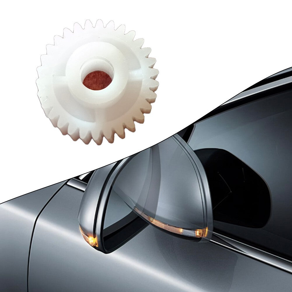 High-strength 30T white plastic folding mirror motor gear suitable for modern Santa Fe/