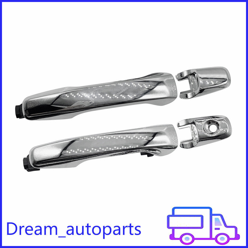 2pcs For 2011-2017 for Ford Edge Explorer Exterior Door Handle Front Left Right