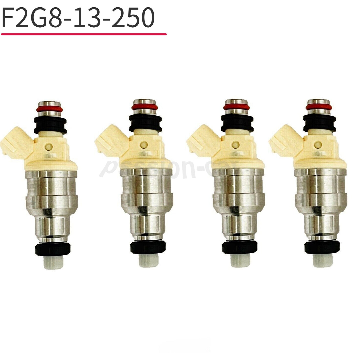 4 Pcs New Fuel Injectors INP-081 F2G8-13-250 for Mazda B2200 2.2L I4 1990-1993.