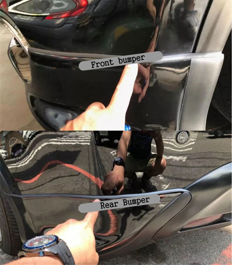 Car Sealing Strip T-Type Weatherstrip Edge Trim Accessories Fit For Front bumper