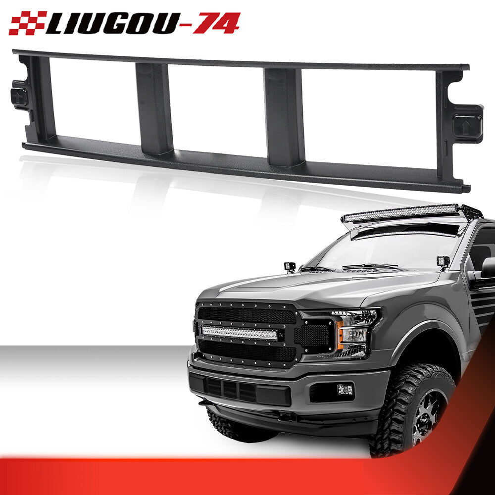 Suitable for 2018, 2019, and 2020 F150 front bumper center protective cover JL3Z17B968BB- v
