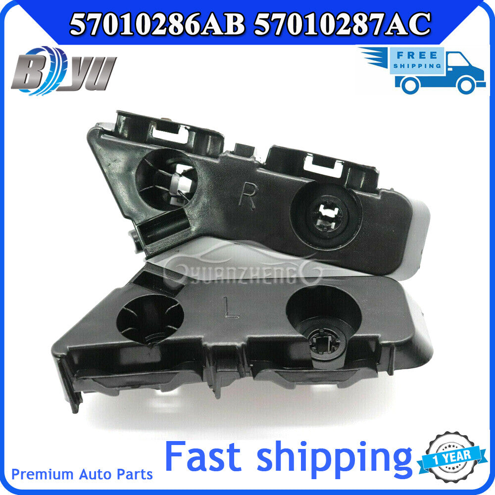 Front, left, right, and right side bumper brackets for Dodge chargers, steel 2011-2014, brand new 2x. v