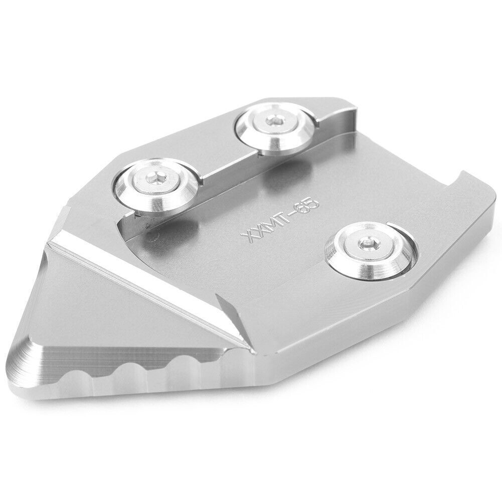 Side Stand Kickstand Extension Foot Plate Pad for 15-16 for Kawasaki VN 650 Q