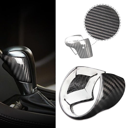 for Mazda Atenza Axela CX-3 CX-4 CX-5 CX8 Carbon Look Gear Shift Knob Cover Trim