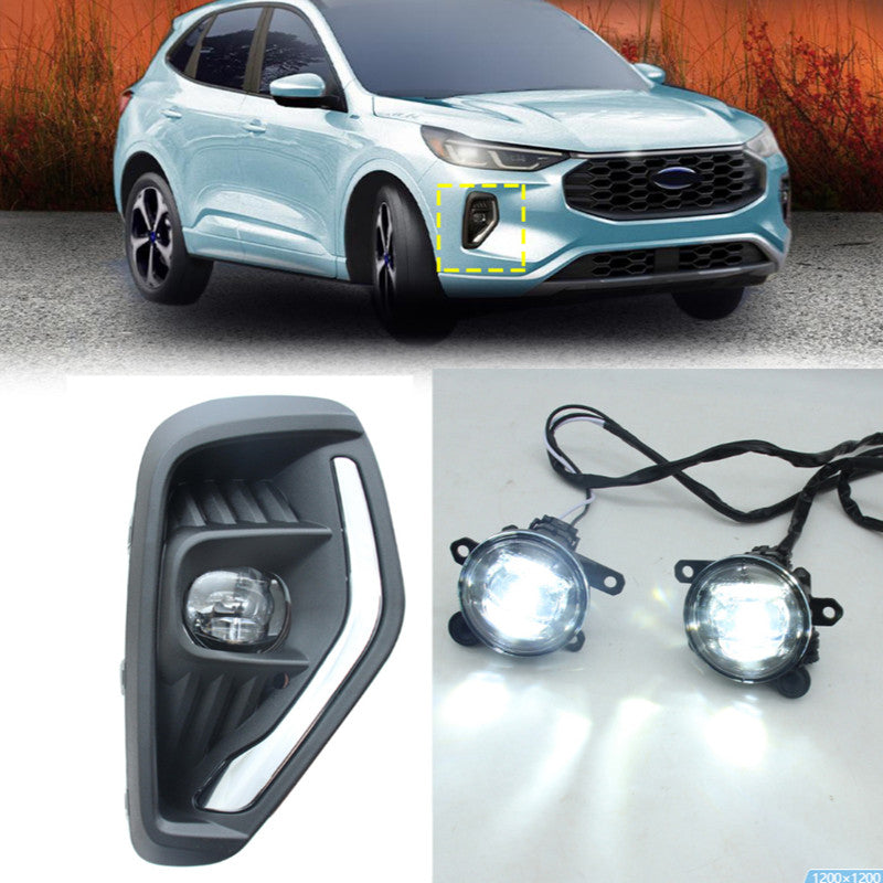Front Bumper Fog Light w/Cover&Wire Harness Fog Light For Escape 2023 B n