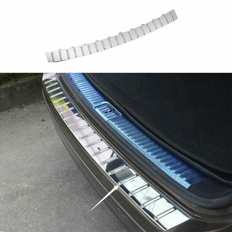 Fit for VW Touareg 2011-2017 ABS Chrome Rear Bumper Sill Plate Protector B n