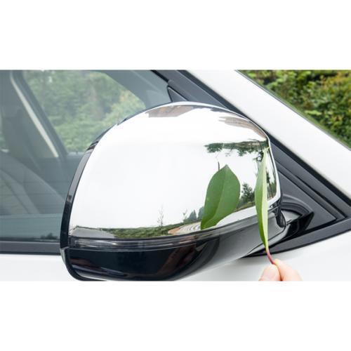 for BMW X3 G01 2018-2021 ABS Chrome Exterior Door Rear View Mirror Cover Trim 2P