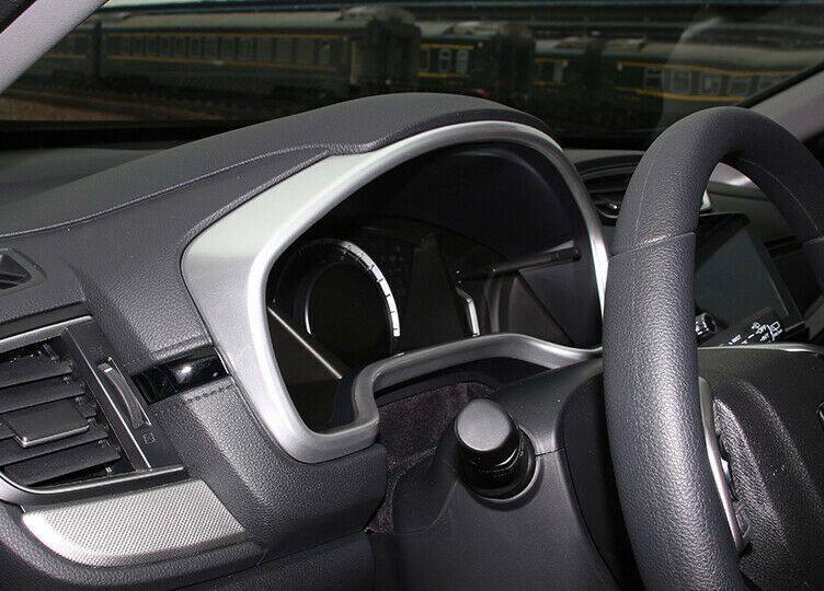 Dashboard Panel Frame Cover Trim 1PCS for Honda CRV CR-V 2017-2022 Matte Silver
