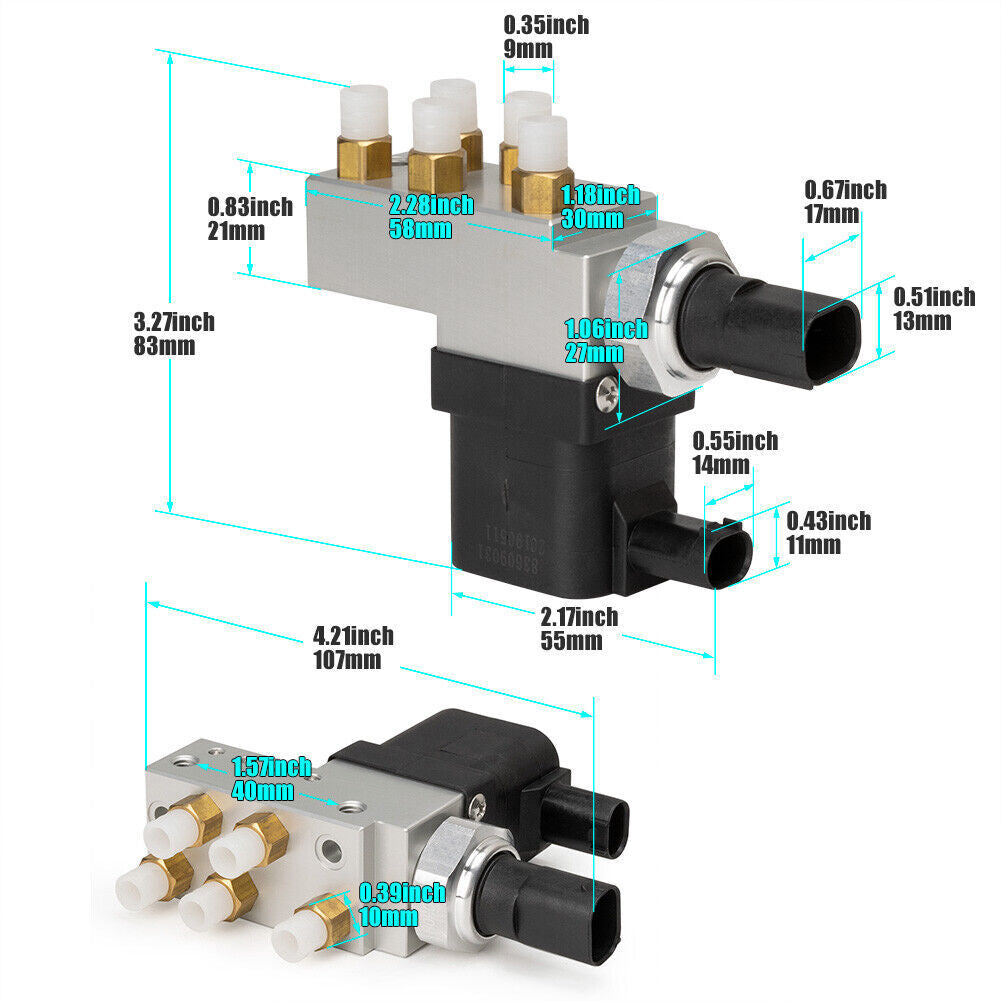 Air suspension compressor valve for seat 2113200158 is suitable for Mercedes W211 E500 E550 E55- n