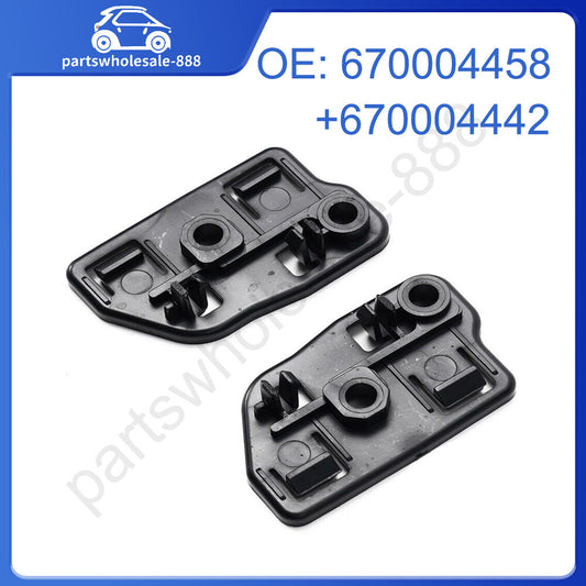 1 dual front bumper bracket 670004458 670004442 suitable for Maserati and Studio Ghibli.