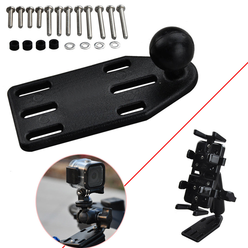 1-inch/25mm rubber ball motorcycle handlebar GPS mount/phone/satellite navigation mount n