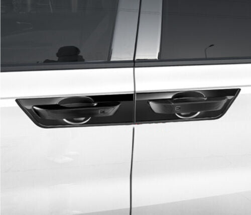 for Kia Carnival 2022-2024 Glossy Black ABS Outside Door Handle Cover Trims 5P