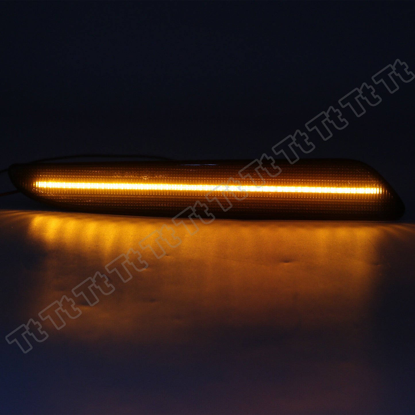 2pcs LED front bumper side marker lights for 07-09 W211 E Class E320- v