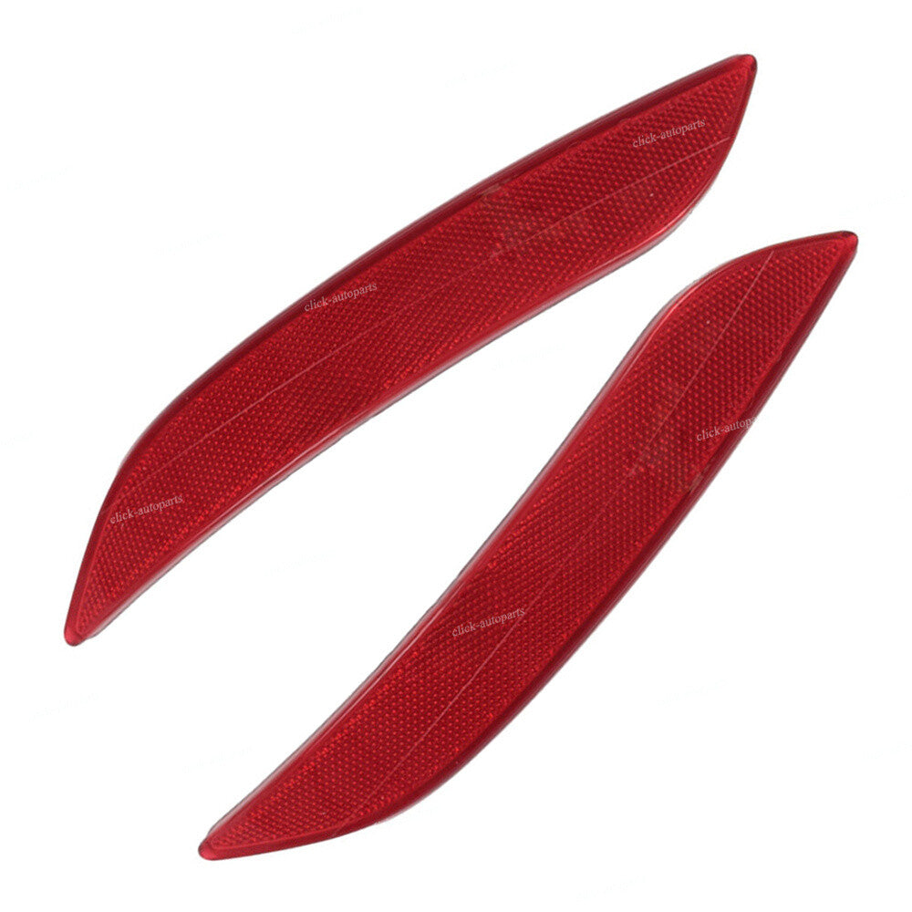 2pcs for BMW Z4 Series E89 2008-2016 Red Rear Bumper Reflector Right+Left