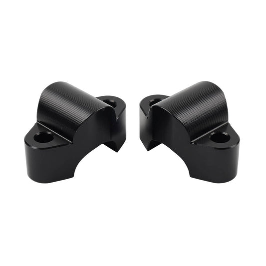 1 1/8'' 28mm Handlebar Riser Clamp Mount Bracket Black For CFMOTO 800MT 21-23 Q