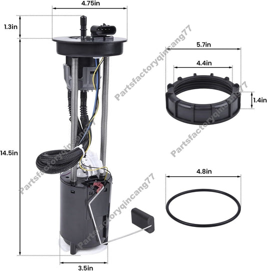 Fuel Pump Assembly 275500850 for Can-Am UTV Maverick Trail 1000R 800R