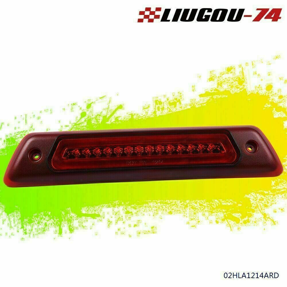LED third brake light cargo light red suitable for 09-14 F150 optical style in the United States- v