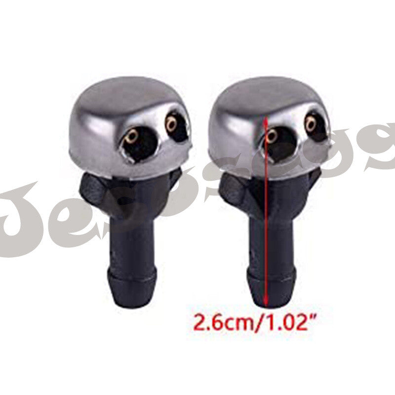 2Pcs Windshield Washer Nozzle Jet for Mercedes for Benz 230 240D 380 450 560 SL SLC