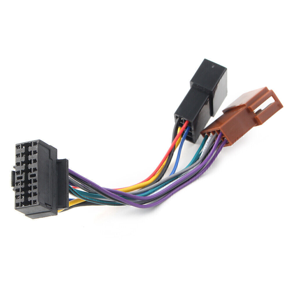 Fit Sony XAV-AX5000 ISO Wiring Harness Cable Adaptor Connector Lead Loom Wire