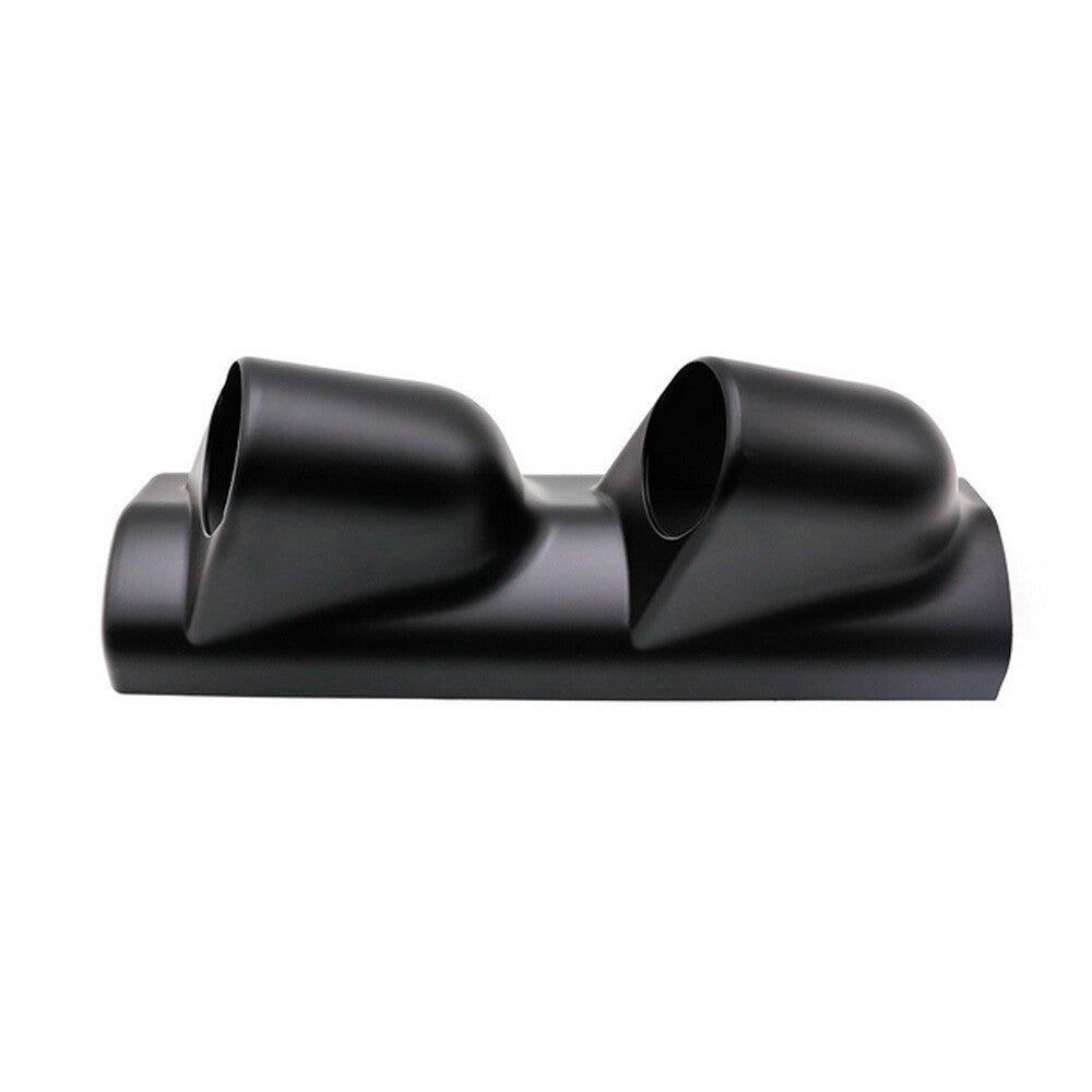 2 52mm Universal Left Driver Black A Pillar Pod 2 Hole Gauge Holder Pod Q