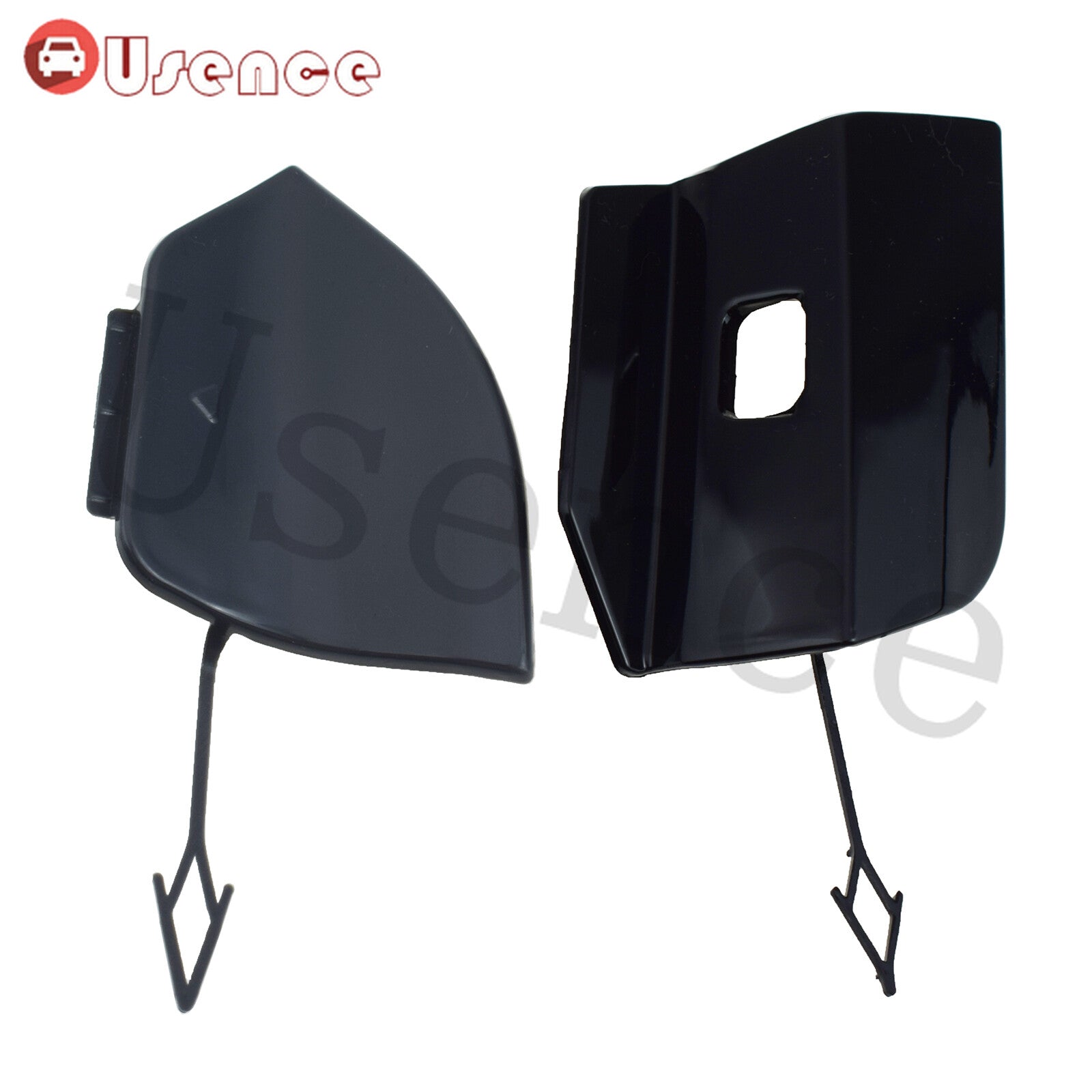 2Pcs Front Rear Bumper Tow Hook Cover Cap for BMW G01 X3 M40i M Sport 2018-2020