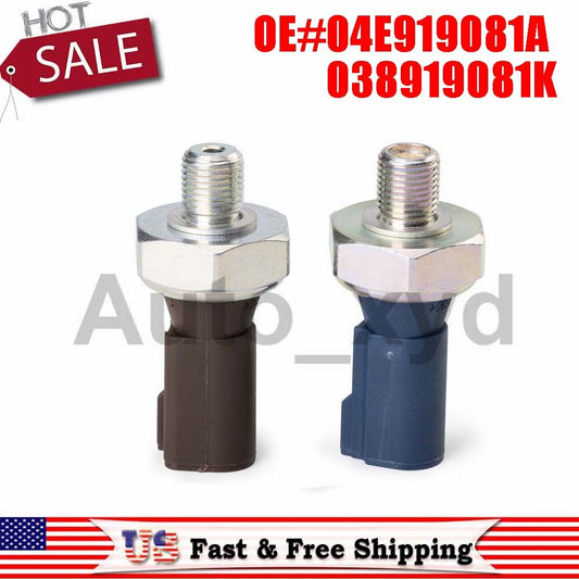 04E919081A 038919081K Oil Pressure Sensors Brown & Blue Switch Set for AUDI for VW Q