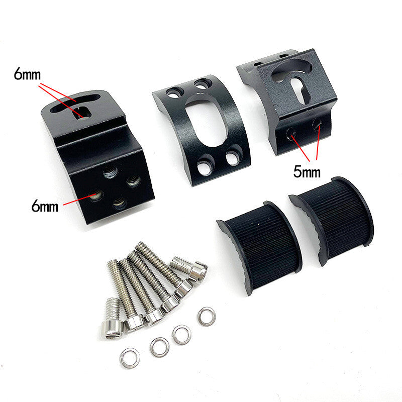 LED light mounting bracket for all-terrain vehicles and motorcycles, fog light extension rod frame bracket - n