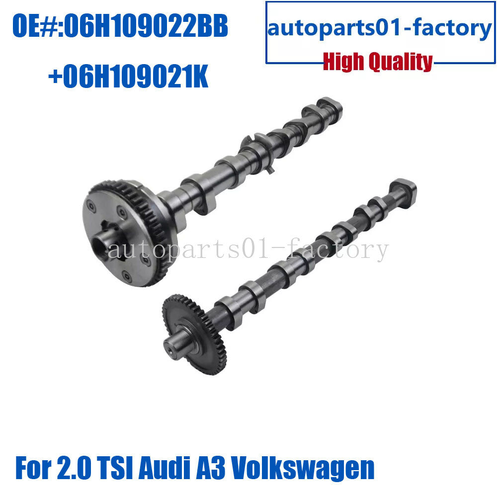 IntakeExhaust Camshaft Kit For 2.0 TSI for Audi A3 for Volkswagen Eos GTI for Jetta for Passat