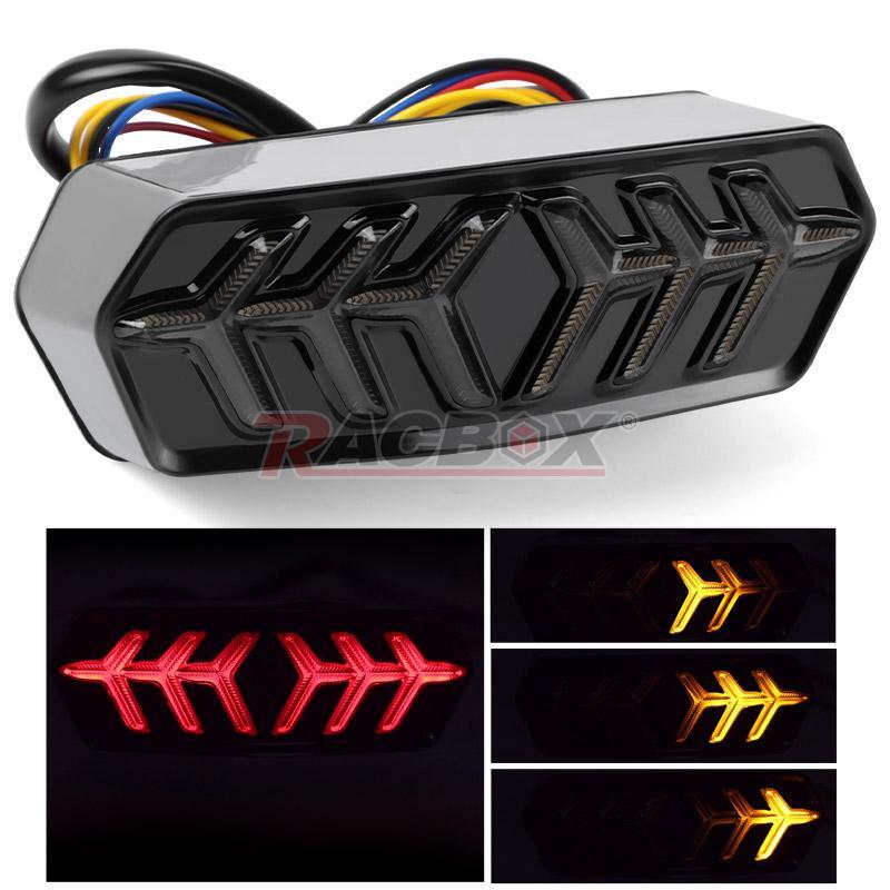 Sequential LED Turn Signal Running Tail Light for Honda MSX /Grom 125 2013~2016