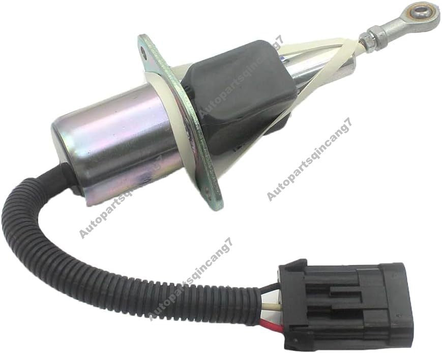 24V Stop Solenoid Valve SA-4932-24 3990773 for Engine 6CT 6CT8.3