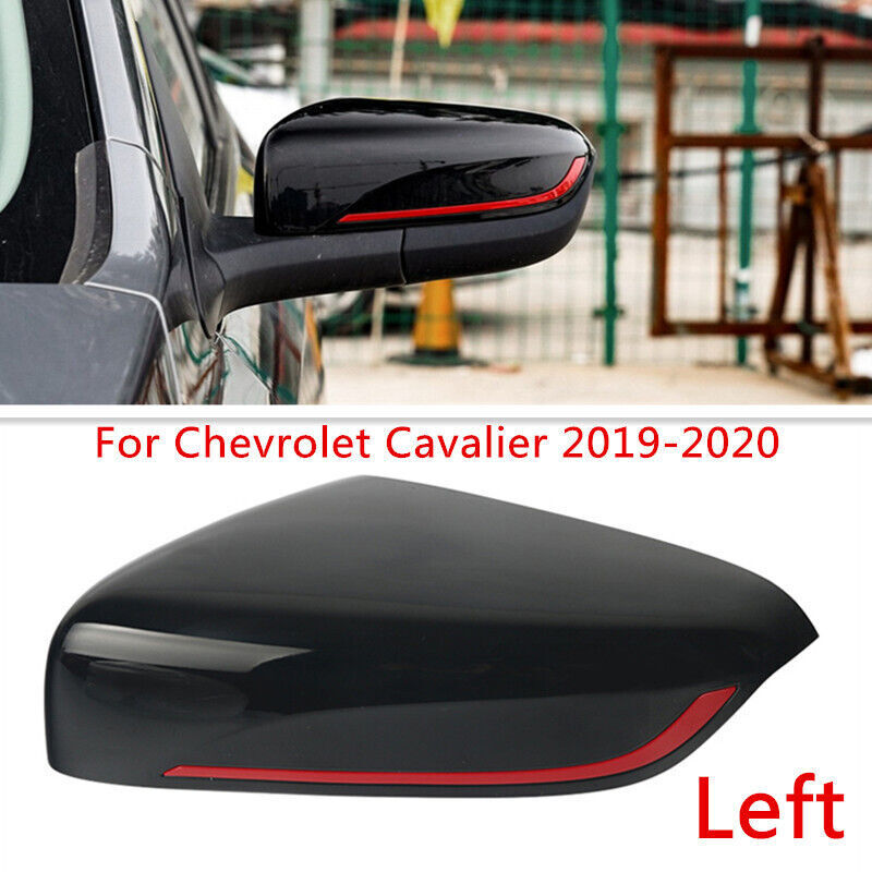 Left Side Rearview Door Mirror Shell Cover Cap for Chevrolet Cavalier 2019-2020