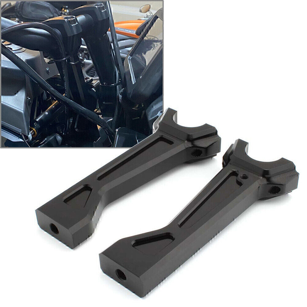 CNC 2'' Tall Risers handlebar risers Fit PAN AMERICA 1250 S PA1250S 2021-2022 Q