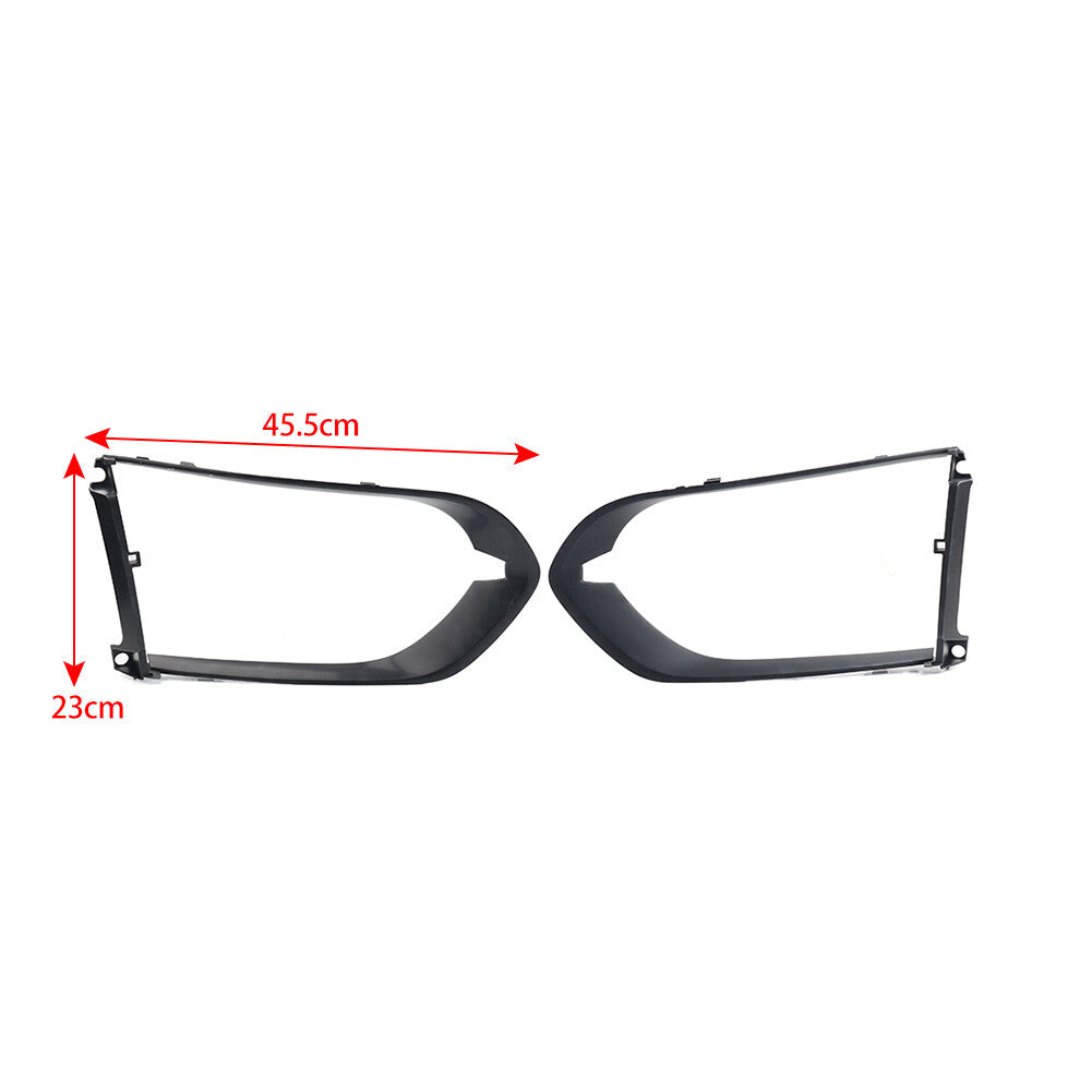 Fog Lights Fog Lamp Molding Frame Bezel Cover for Jaguar F-Pace R Sport 16-20 17