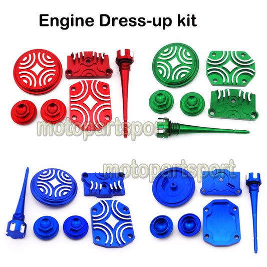 Engine Dress Up Kit Tappet Cover for Lifan YX Zongshen 110cc 125cc Pit Dirt Bike Q