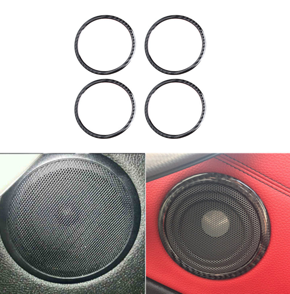 4Pcs Carbon Fiber Automatic Transmission Panel Cover Trim TypeB for Camry v