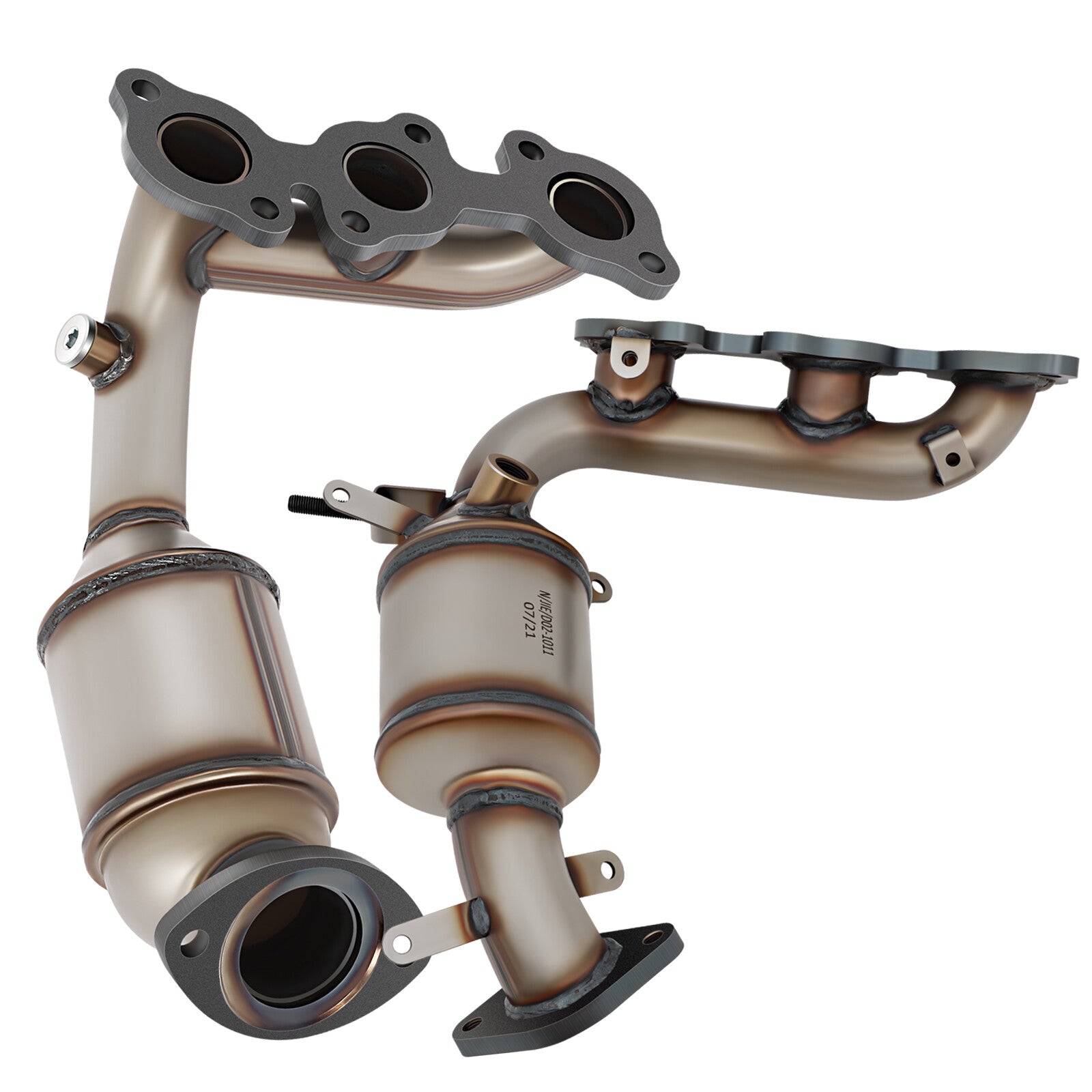 Catalytic Converter Set For 2004-2007 for Toyota Highlander 3.3L 3300CC 16392 16394