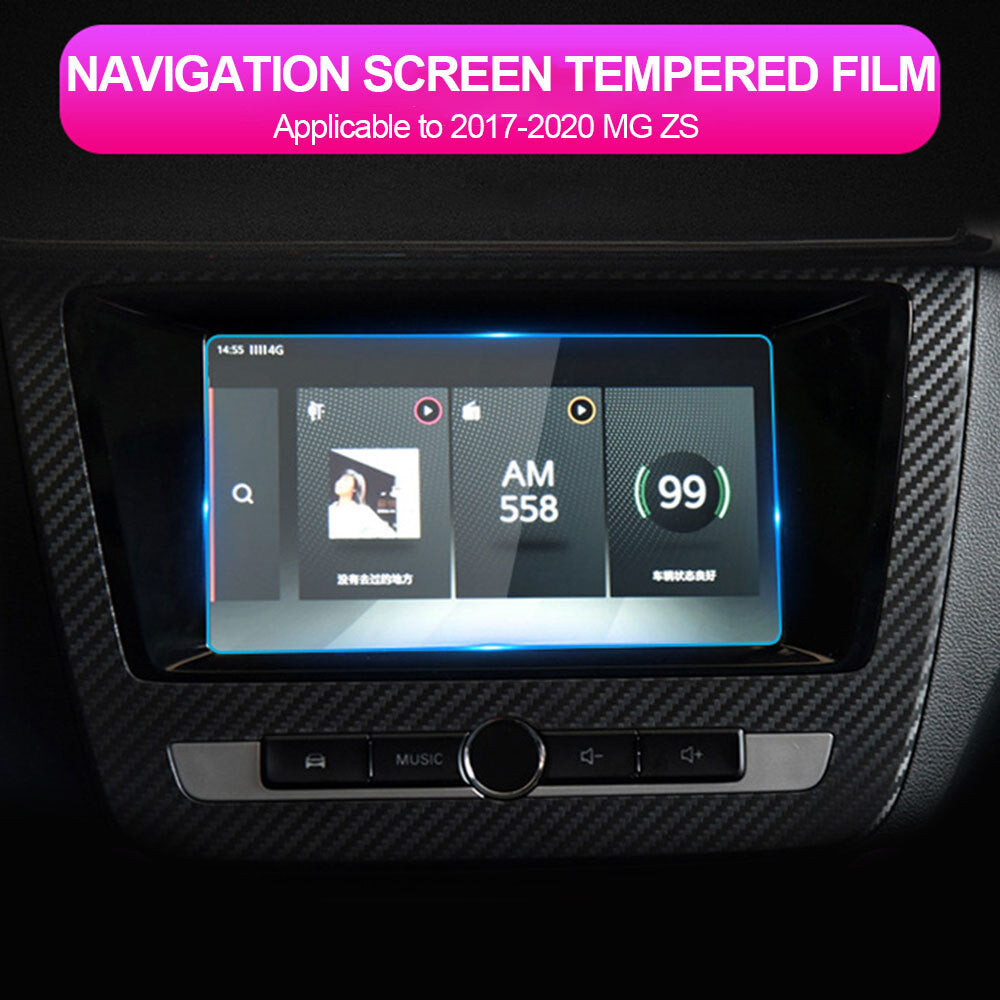 Tempered glass screen protector for MG ZS 2017-2020 car GPS dashboard screen protector. n