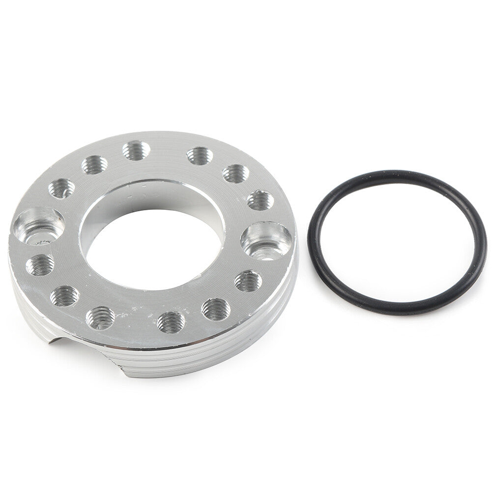 For Pit Bike Quad Silver Carb Adjuster Carburetor Inlet Manifold Spinner Plate Q