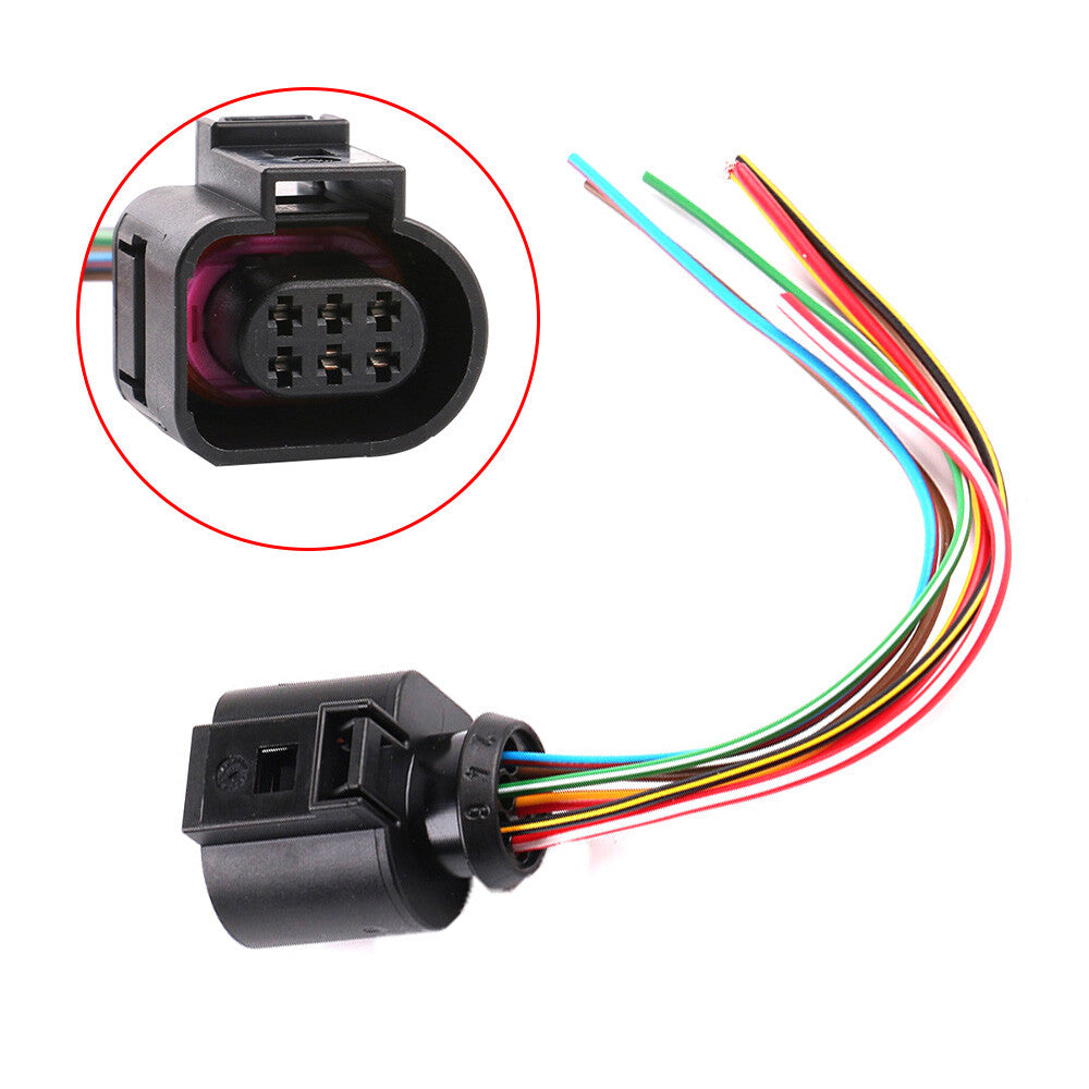 New Throttle Body Connector Plug Socket Wiring Repair 1J0973713 for VW for Audi TT