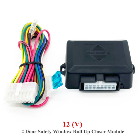 US Automatic Power Vehicel 2 Door Safety Window Roll Up Closer Module Car v
