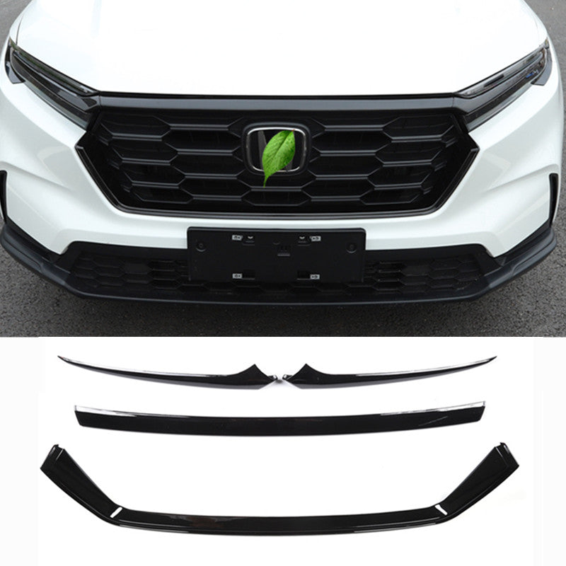 for Honda CR-V 23-25 black Front Bumper Engine Lid Grill Grille cover Trim B n