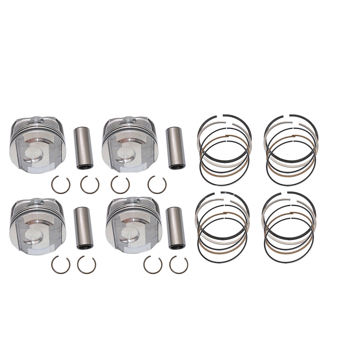 2.0T Pistons  Rings Kit Fit for Buick Regal GL8 for ES for Cadillac ATS XT5 for Chevrolet