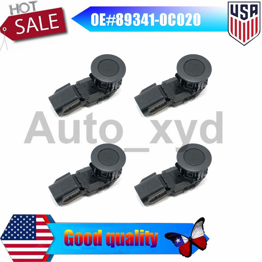 4x PDC Bumper Parking Sensor 89341-0C020 for TOYOTA TUNDRA 2017-2020 2018 2019