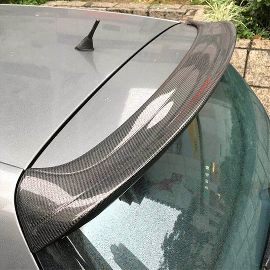 for Volkswagen for Golf 5 MK5 GTI R32 2004-2008 REAL Carbon Rear Roof Spoiler Wing