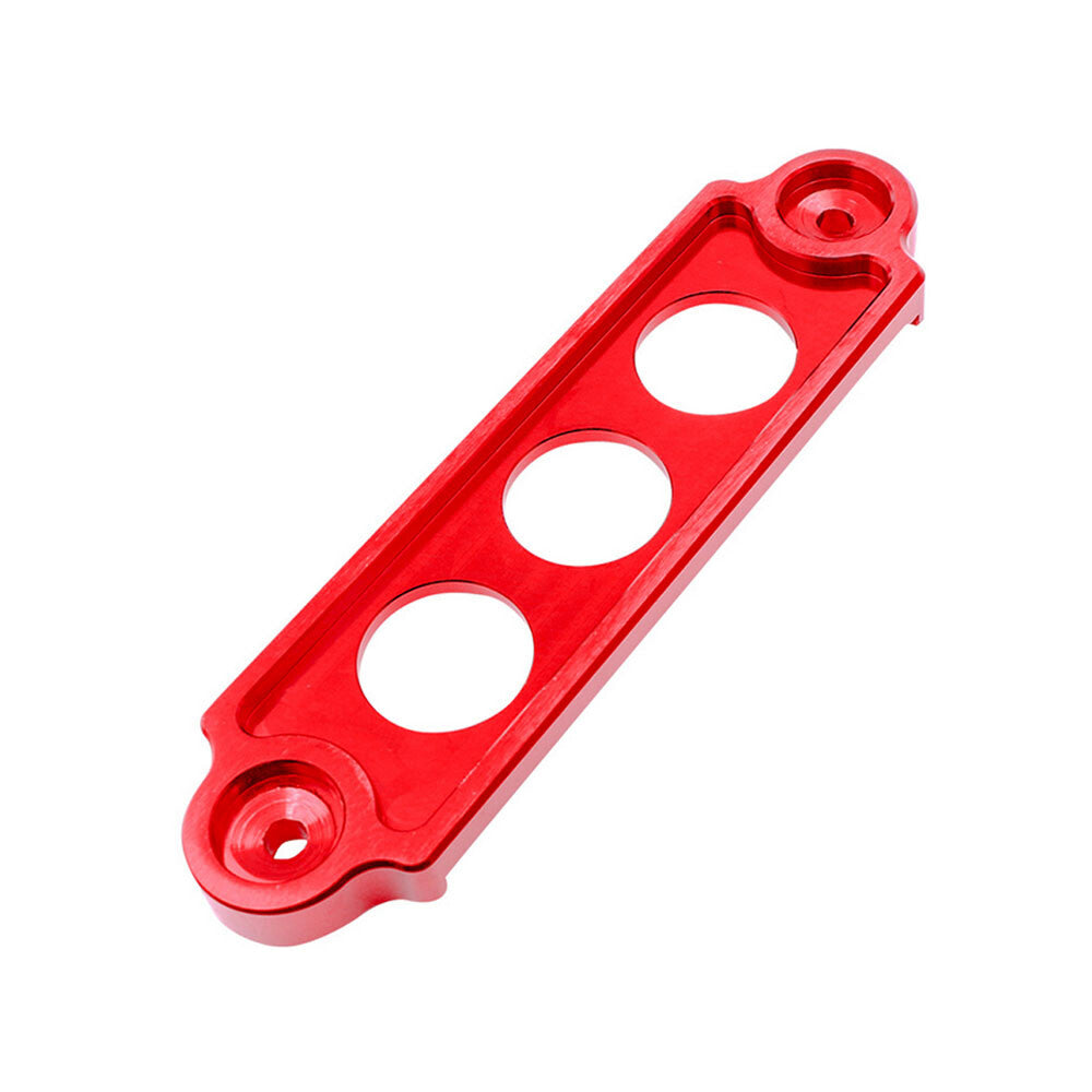 Red Car Battery Tie Down Bracket Clamp Holder - Small Universal 45 x 170mm Q
