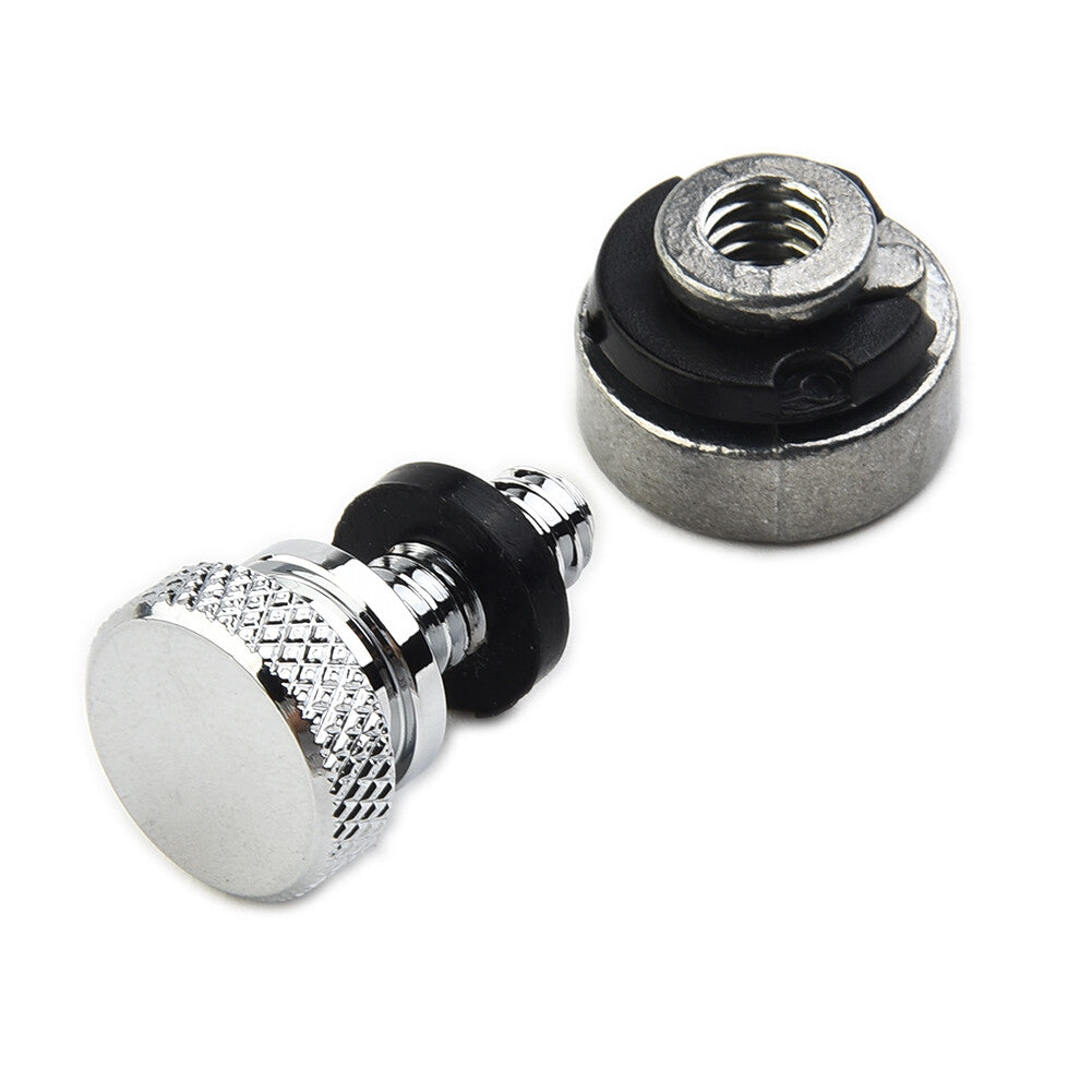 Chrome-plated rear for seat bolts, screws, and nuts are suitable for Harley Touring Dyna Sportster 1986 ~ 2023