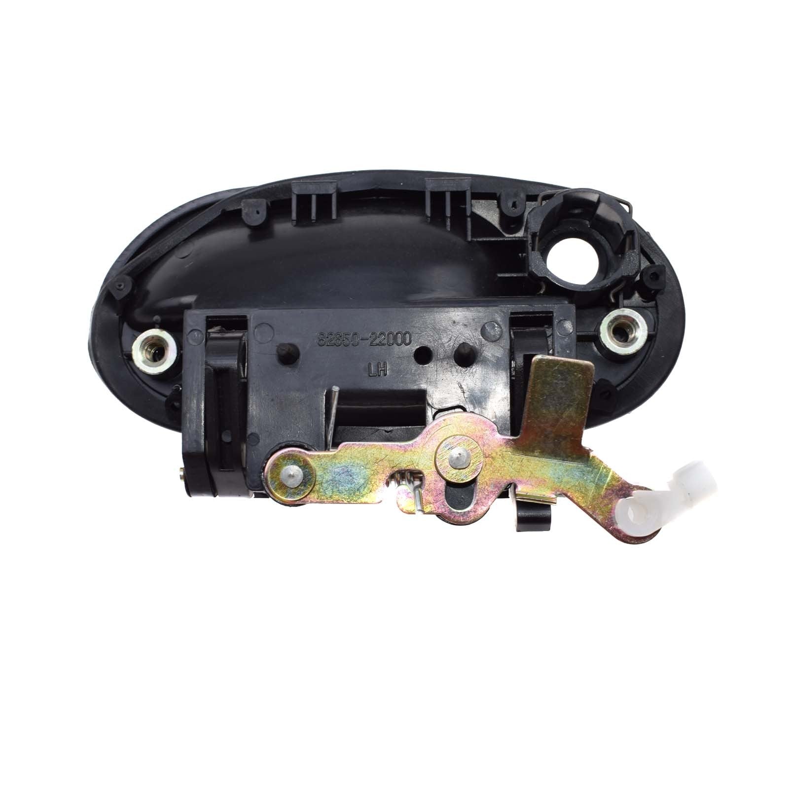 Black exterior door handle on the front left, suitable for modern accents 95-99 8265022000CA- n